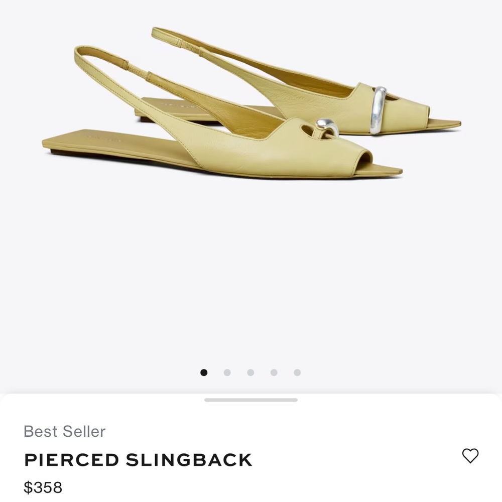 Tory Burch PIERCED SLINGBACK